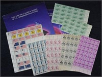 U.S. Mint State Uncut Stamp Sheets, Postal History