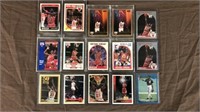 15 Michael Jordan Basketball cards lot