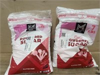 2-7lbs powdered sugar