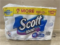 45 pack Scott tissue paper
