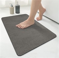 WF1922  OEAKAY Ultra-Thin Bathroom Floor Mat, 16"x