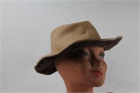 Vintage Leather Hat XL