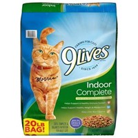 9Lives Indoor Complete Cat Food  20-Pound Bag