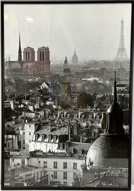 Parisian City View Framed Photo Art Print