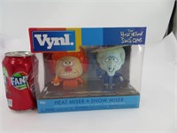 2 figurines Funko VYNL, Heat Miser + Snow Miser