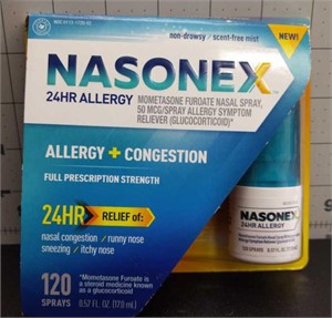 Nasonex 24hr allergy spray