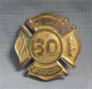 Early Rome F.D. fire badge