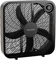 New PELONIS 20", 3-Speed Box Fan