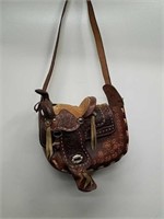 Leather Western purse