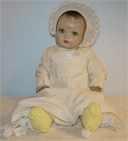 Horsman Baby Doll, Sleepy Eyes, Composite Hand,