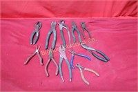 Pliers Various Sizes/Styles 11pc lot