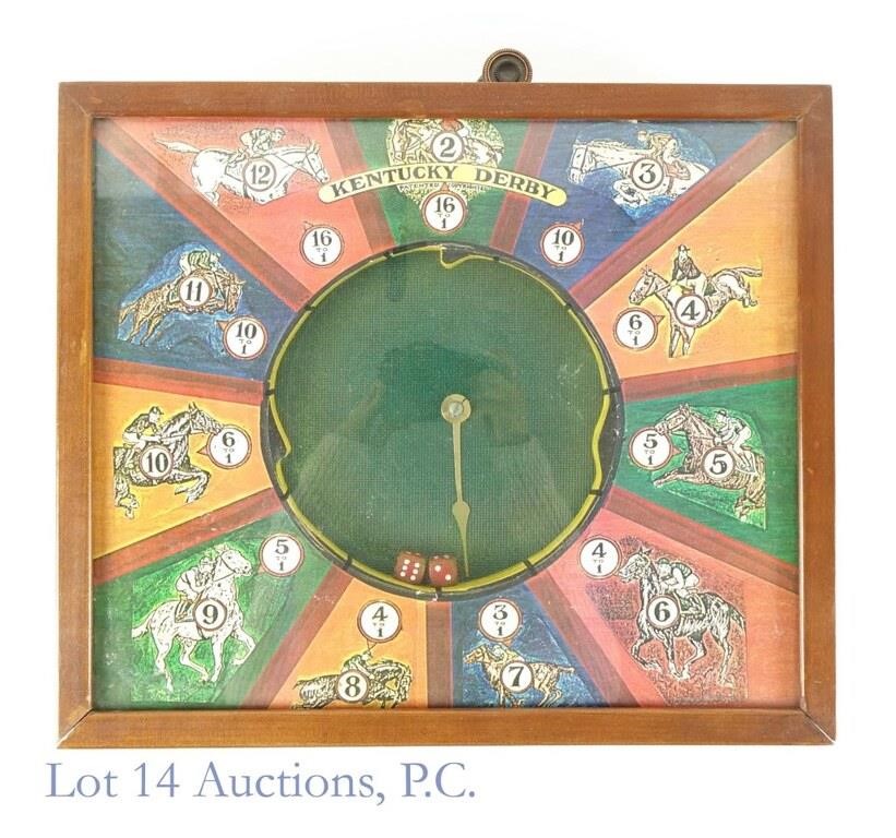 1934 Stone Brothers Kentucky Derby Dice Trade Game Live and Online