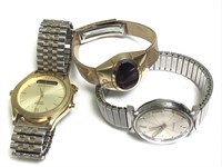 3 Wrist Watches / Pulsar & Accutron