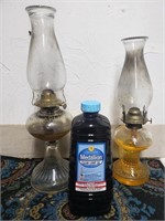 (2) Oil Lamps and Oil