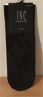 NWT INC 2PR BLACK HOSE  O/S  $15