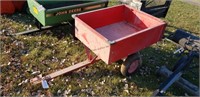 Metal Lawn Cart