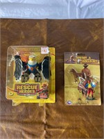 Vintage AGGLO & FISHER-PRICE eagle and cowboy