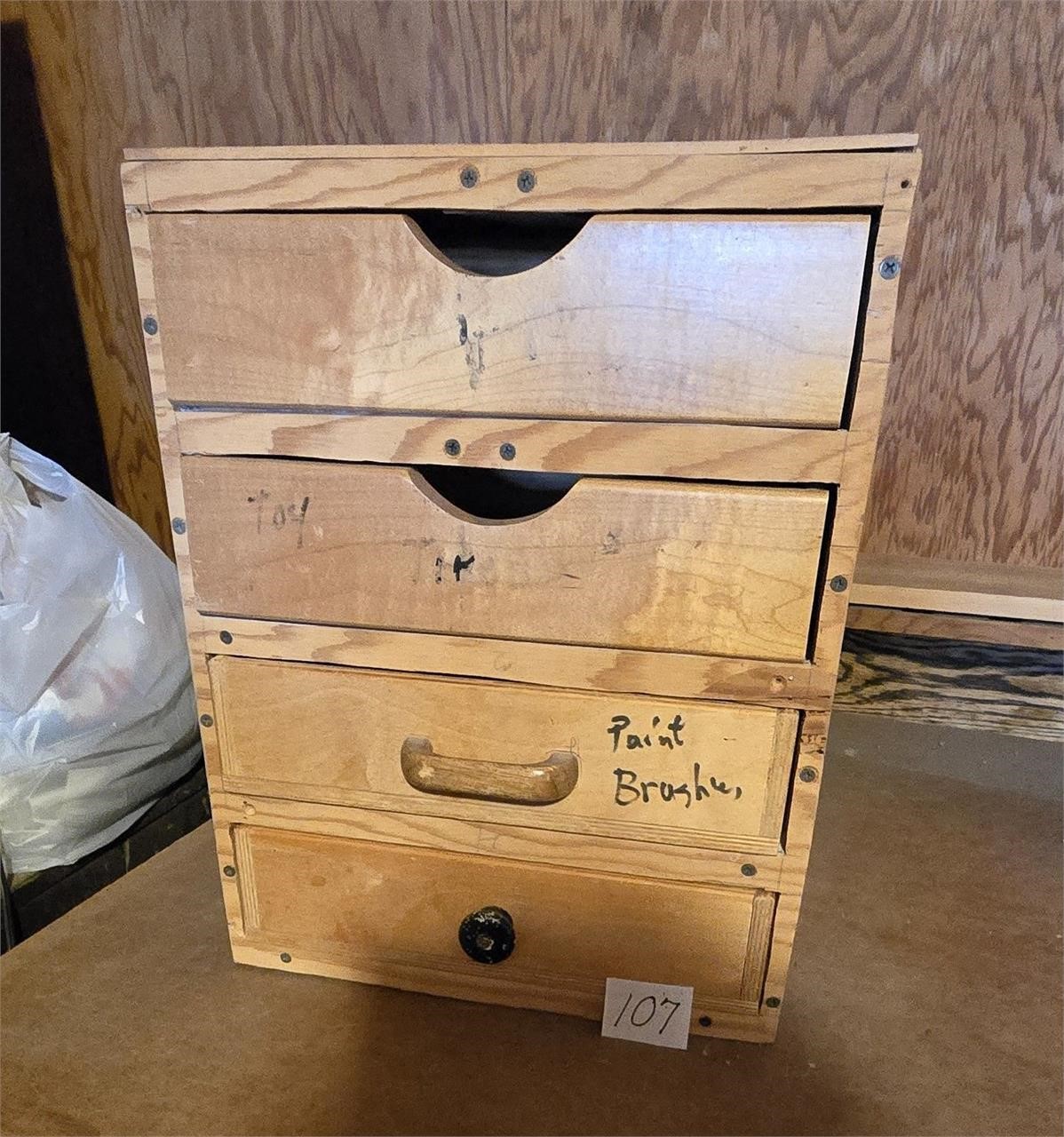 Small Wood Chest