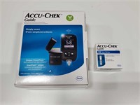 ACCU-CHEK Glucose Meter & Pack of Test Strips