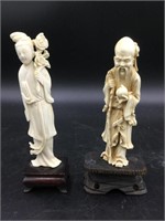 Carved Ivory Figures