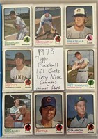 (161) Asst 1973T Baseball Cards
