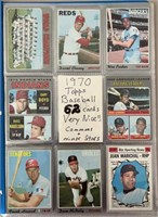(62) Asst 1970T Baseball Cards