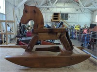 Wooden Rocking Horse 22" Tall x 28" Wide