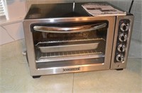 Kitchen Aide Countertop Oven Stainless Front
