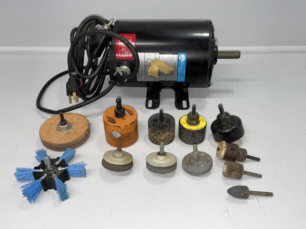 Rockwell AC Motor 1/2 Hp, Accessories