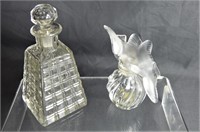 Nina Ricci Lalique Perfume Bottle & Decanter Perfe