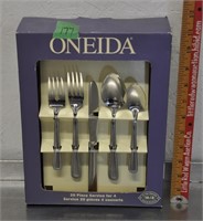 ONEIDA flatware set, new