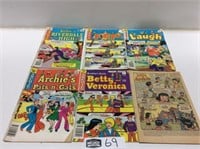 Lot of 6 Archie's Comic Books $0.30