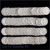 90% Silver Mercury Dimes (59)