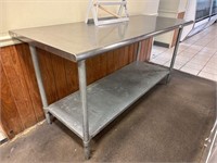 Duke SS Prep Table - 6 FT