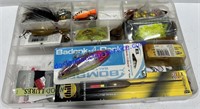 Clear Tackle Box Full Of Tackle