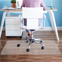 Elegear Chair Mat  Clear  Easy Glide (47' x 35')