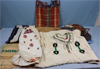 African Embroidered Clothing, Bags, Sandals