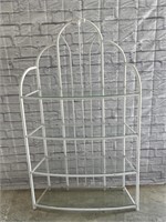 Metal and Glass Baker’s Rack. 72 x 42 x 15