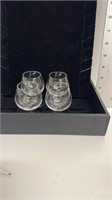 For small Hennessey cordials 100% lead crystal