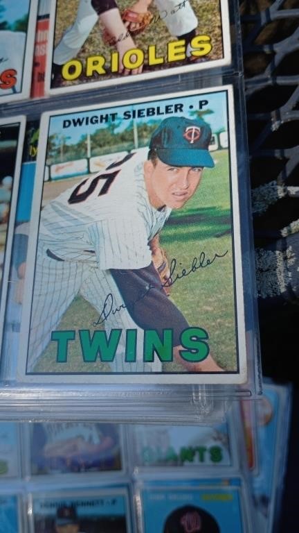 Vintage Sports Cards, Sports Apparel. Collectibles