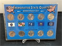 Commemorative State Quarter 2000 Year Set