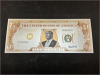 $1 Trump Commemorative Note