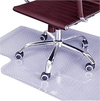 LUMDERIO Chair Mat for Computer Desk, Flat Without