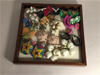 VINTAGE JEWELRY w DISLAY TRAY