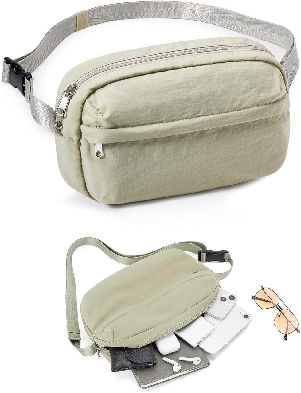 Crossbody Bag for Women Men x2