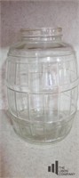 Old Store 13.5"H Glass Pickle Jar