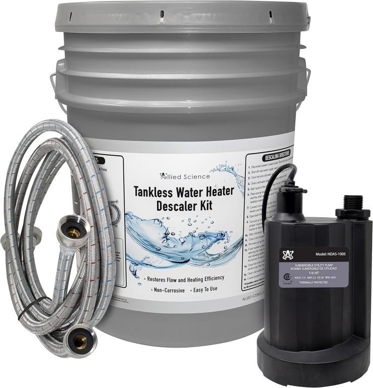 Tankless Water Heater Flush Pump
