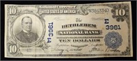 Series of 1902 Large $10.00 National Currency Note