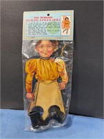 Vintage dancing finger doll