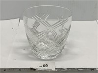 Darby Home 4" Crystal Votive Candle Holder